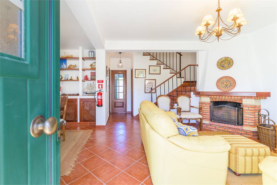 Entrada para a sala de estar da Casa do Canal